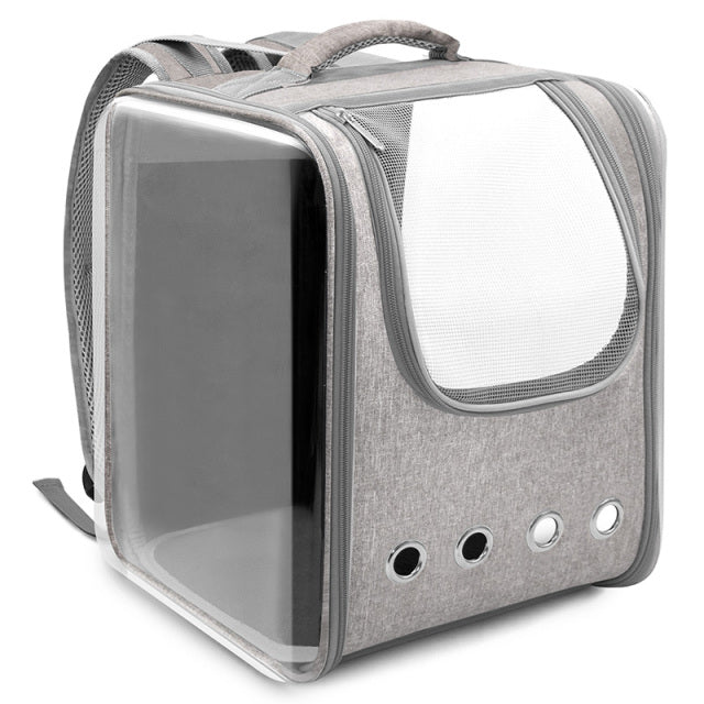 Cat Carrier Bags Breathable Pet Carriers Small Dog Cat Backpack Travel Space Capsule Cage Pet Transport Bag Carrying For Cats