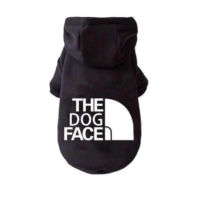 Dog Face Clothing, Autumn and Winter Pet Clothes ,Small and Medium-sized Dog Hoodie ,French Bulldog Schnauzer Teddy Coat Sweater
