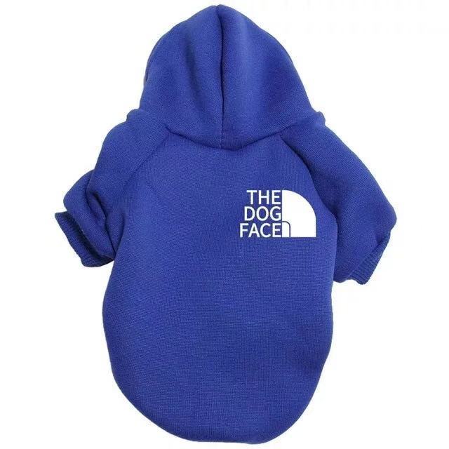 Dog Face Clothing, Autumn and Winter Pet Clothes ,Small and Medium-sized Dog Hoodie ,French Bulldog Schnauzer Teddy Coat Sweater