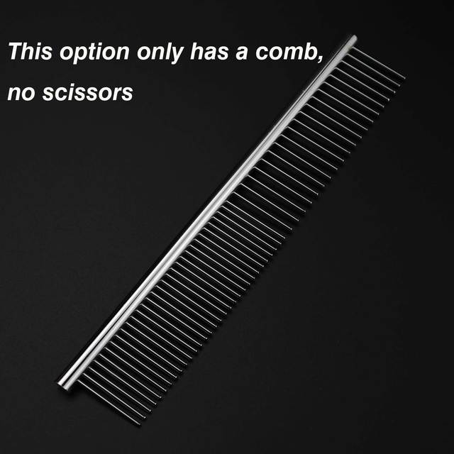 7.0inch blue pet grooming scissors set straight cut teeth cut fish bone scissors