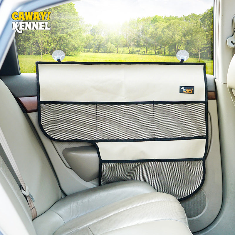 CAWAYI KENNEL Oxford Dog Cat Car Door Windows Protector Mat Car Door Covers Dog Cat Scratch Guard Mat pet Supplies D1404