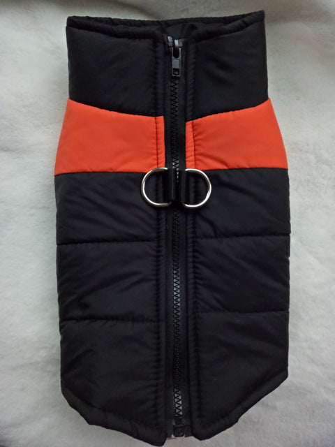 Winter Warm Dog Clothes Waterproof Outfit Vest Winter Windproof Pets Dog Jacket Coat Padded Labrador French Bulldog Outfits
