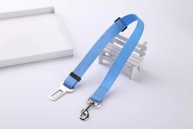 Dog Cat Car Safety Belt Adjustable Leash Vehicle Seat Belt Magic Clip Pet Supplies Harness Safe Lever Traction Collar