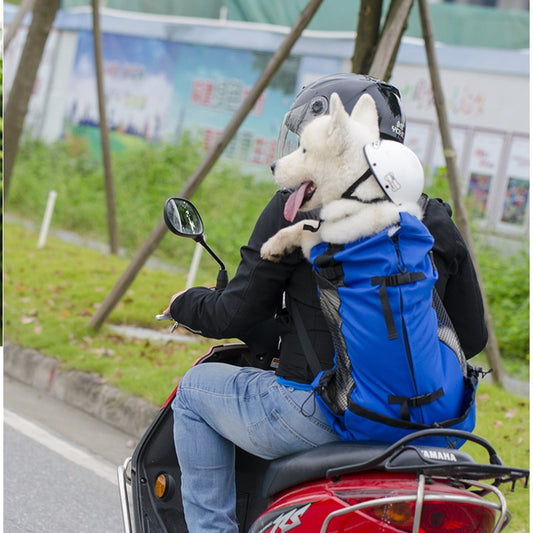 Pet Dog Carrier Travel Backpack Shoulder Dog Outdoor Bag Ventilation Breathable Bicycle Motorcycle Outdoor Hiking Sport Bag