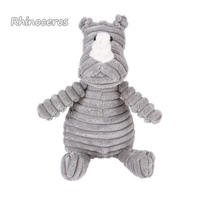 Corduroy Dog Toys for Small Large Dogs Animal Shape Plush Pet Puppy Squeaky Chew Bite Resistant Toy Pets Accessories Supplies