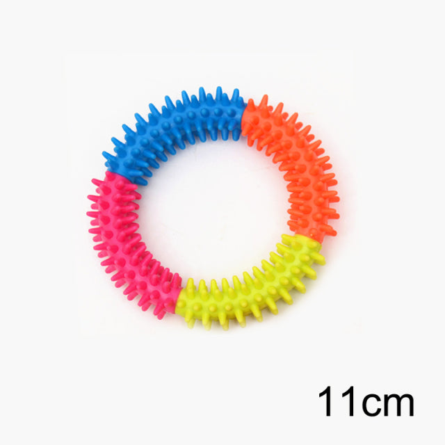 Dog Toys for Big Dogs EVA Interactive Training Ring Puller Resistant for Dogs Pet Flying Discs Bite Ring Toy for Small Dog