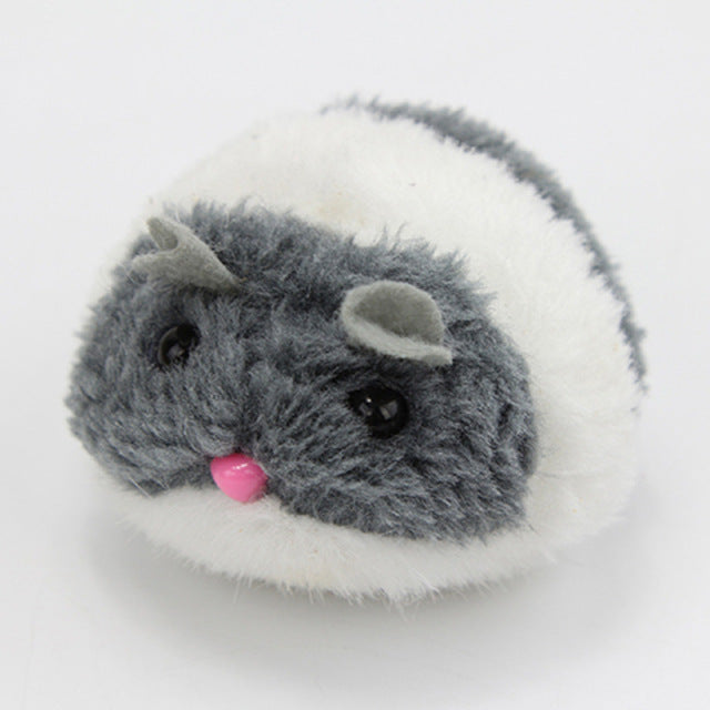 1PC Plush Cat Toys Funny Dog Toys Shaking Movement Little Mouse Rat Kitten Cat Interactive Toy Fur Pet Supplies Gifts