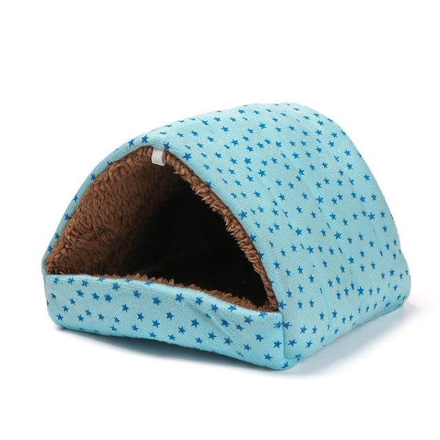 Guinea Pig Hamster Cage Soft Warm Cotton Small Animal Sleeping Nest Bed Mat Accessories For Pets Rat Ferret Honey Glider House