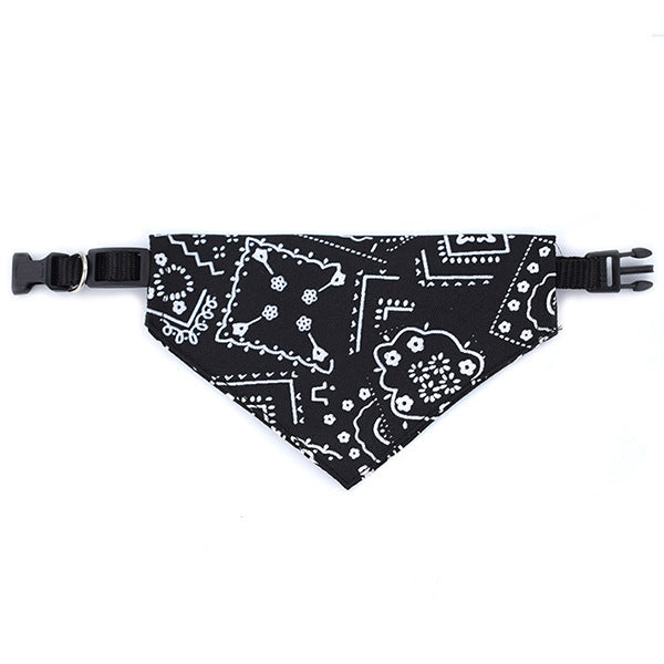 Adjustable Pet Dog Triangular Bandage Puppy Cat Scarf Bandana Collar Bibs Cat Neck Decor Dogs Cats Pets Accessories