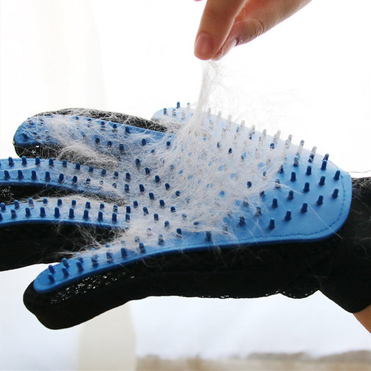 Pet Glove Cat Grooming Glove Cat Hair Deshedding Brush Remover Brush For Animal Gloves Dog Comb for Cats Bath Clean Massage Hair