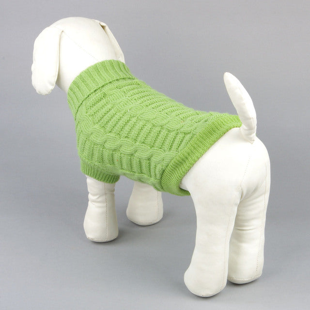 Sweater Pet Dog Clothes Knitted Pullover Clothing Dogs Super Small Costume Cute Cotton Chihuahua Autumn Winter Blue Boy Chien