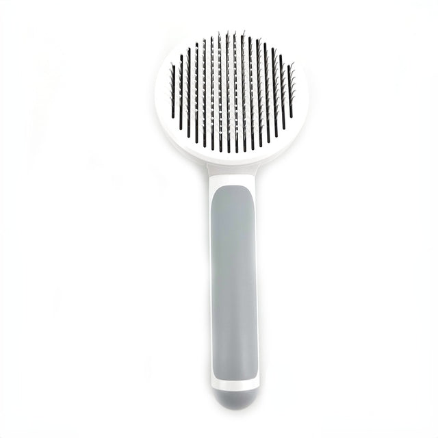 Self Cleaning Slicker Brush for Dog and Cat Removes Undercoat Tangled Hair Massages Particle Pet Comb Improves Circulation