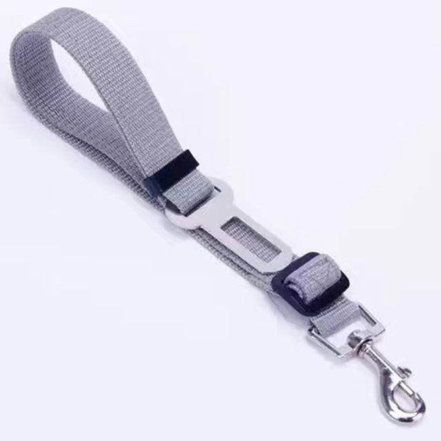 Dog Cat Car Safety Belt Adjustable Leash Vehicle Seat Belt  Magic Clip Pet Supplies Harness Safe Lever Traction Collar