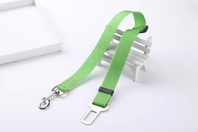 Dog Cat Car Safety Belt Adjustable Leash Vehicle Seat Belt  Magic Clip Pet Supplies Harness Safe Lever Traction Collar