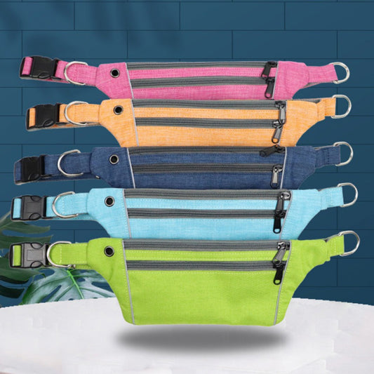 Training Belt Pocket Bag Portable Pet Dog Treat Bag Puppy Snack Reward Waist Bag for Outdoor Aids Pouch Phone Container